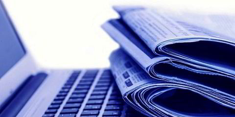 En bunke papirpenger